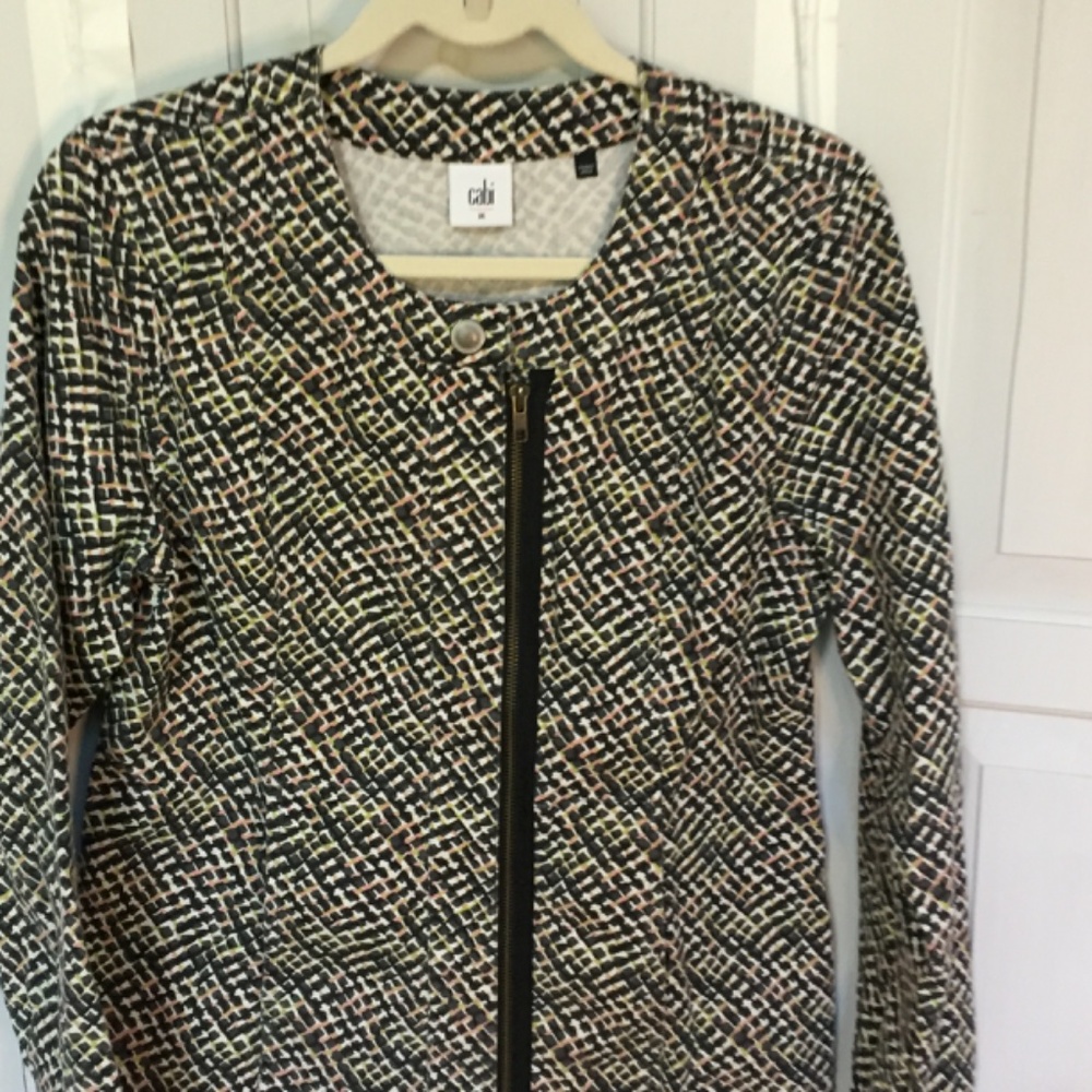 Cabi Multicolor Patterned Jacket - image 3